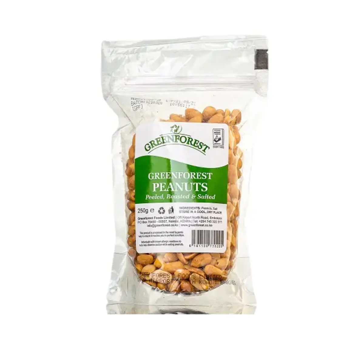 Greenforest Salted Peeled Peanut 100G